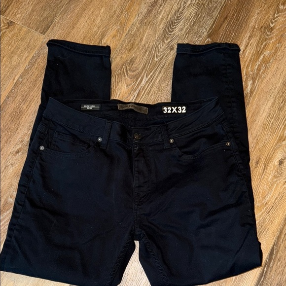 Vigoss Mick 330 Men's Slim Black Jeans 32x32 - Picture 1 of 4